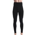 thumbnail image 1 of Calzas de invierno para hombre, tela más cálida, pantalones térmicos de cintura alta para interiores, pantalones elásticos hasta los Prendas para la parte inferior del cuerpo Negro conjuntos generales Guardurnaity AP012873-01, 1 of 6