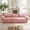 Pink, variant on CKEASEAN 80" Modern Modular Boneless Loveseat Sofa, 2-Seater Deep Seat Cloud Sectional Couch, Plush Fabric Fabric, Comfy Compressed Couches for Living Room
