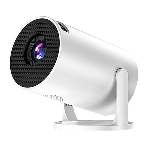 Home and Outdoor Entertainment Projector with Built-in Speakers and Trapezoid Correction
