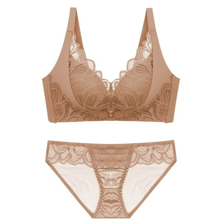 DISKEBUISS Lingerie for Women Lace Sheer Breathable Solid Color Sexy Fashion Nightgown