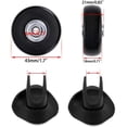 thumbnail image 5 of FNGZ Wheel Roller Clearance Wheels Caster Luggage Swivel Wheels Bearings Suitcase Rubber Replacement Tools & Home Improvement Black, 5 of 6