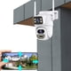 thumbnail image 2 of Electrónica Pisexur para hombres: garantice la seguridad del hogar y monitoree de forma remota con la cámara de red WiFi remota de dos ojos, monitor de vigilancia inalámbrico tipo domo para exteriore, 2 of 8