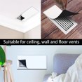 thumbnail image 5 of NOGIS Magnetic Vent Covers for Ceiling - Magnetic Ceiling Vent Cover Ceiling Cover for Air Vents Wall Vent Cover Air Vent Covers Furnace Vent Cover for Home Floor 4 Pack 5.5 X 12 Inch, 5 of 7