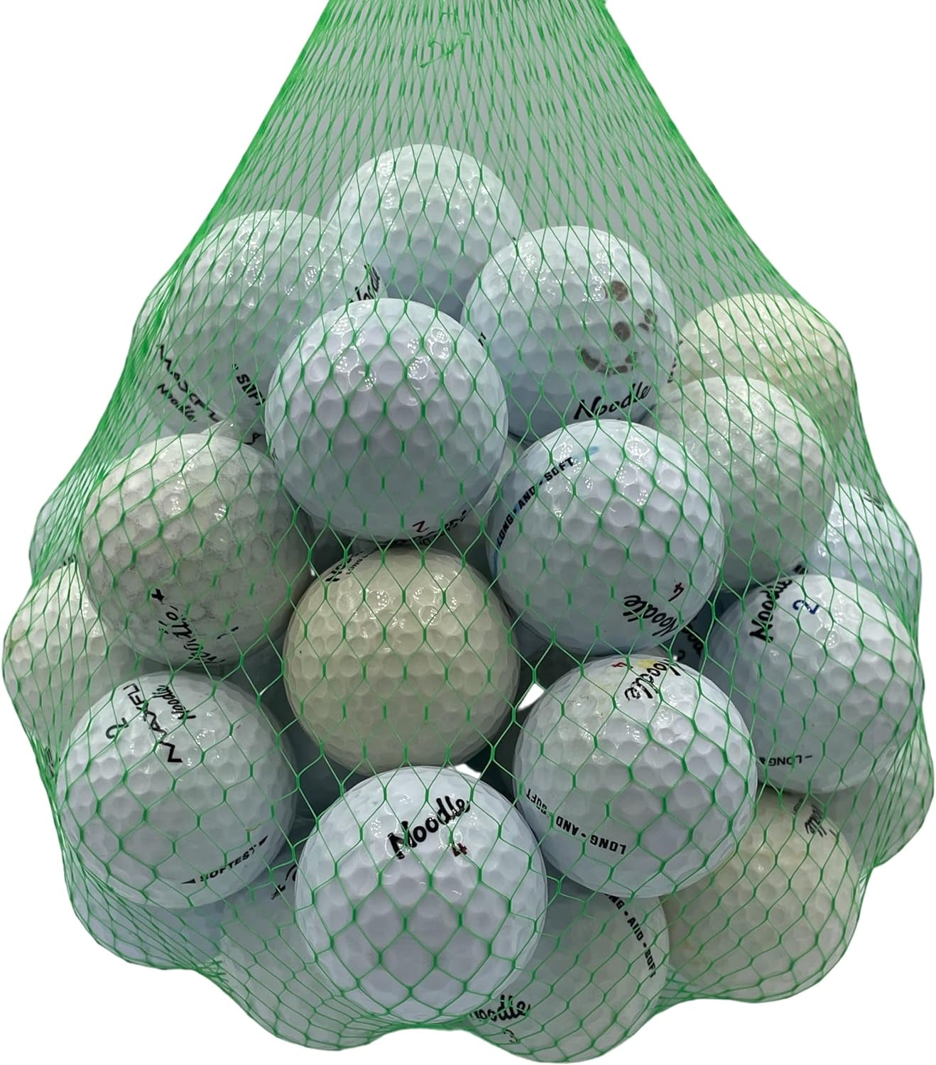 Golf Ball Planet - 50 Pack Noodle Mix Recycled Golf Balls (3A/Good)