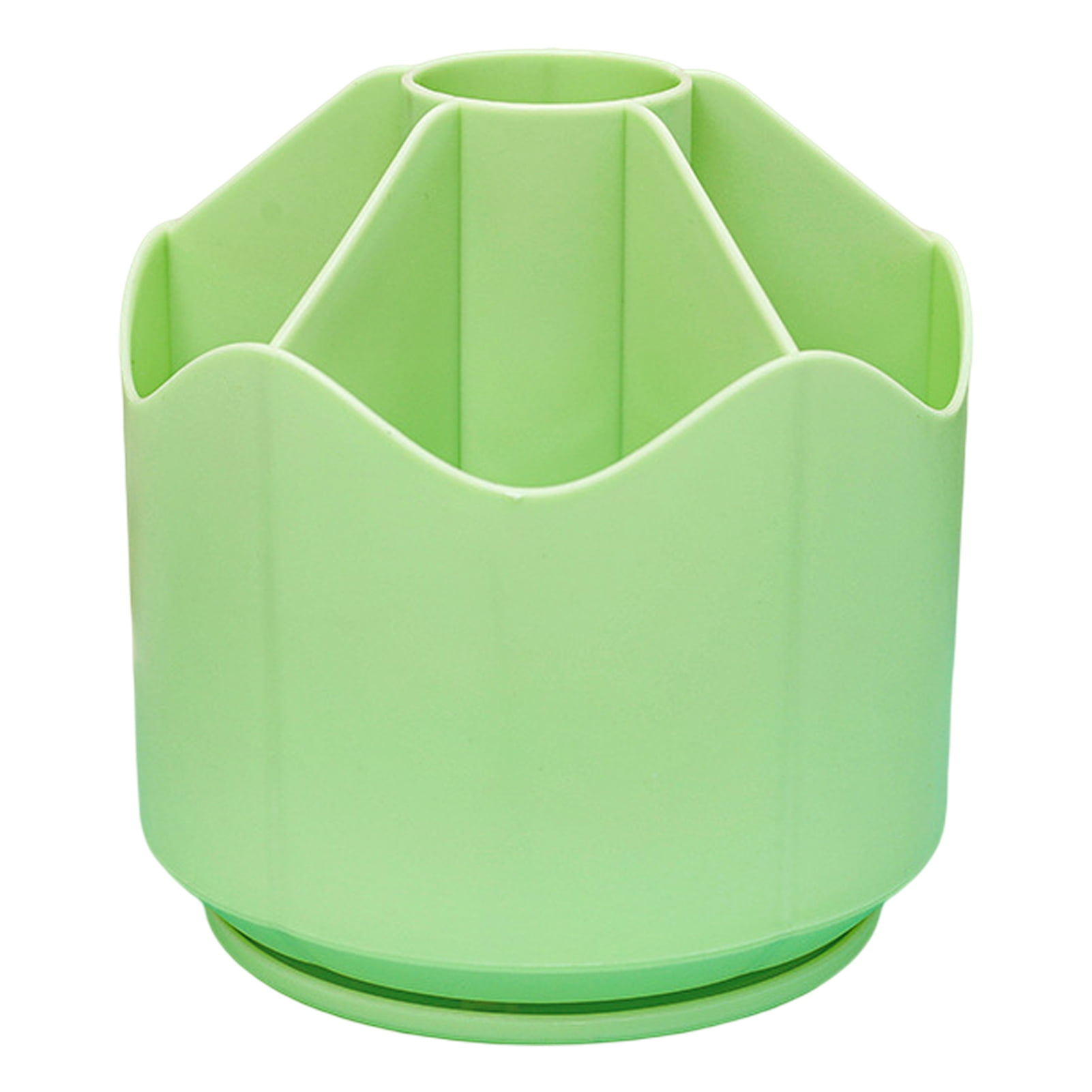 360 Degree Rotating Pen Holder 6 Grids, Multifunctional Plastic