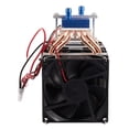 thumbnail image 4 of 1 PC Thermoelectric Cooler Semiconductor Refrigeration Peltier Cooler Air Cooling Radiator Water Chiller Cooling System Device, 4 of 8