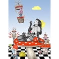 thumbnail image 3 of Horwath, Sara 18x24 Black Modern Framed Museum Art Print Titled - Alice Wonderland, 3 of 5