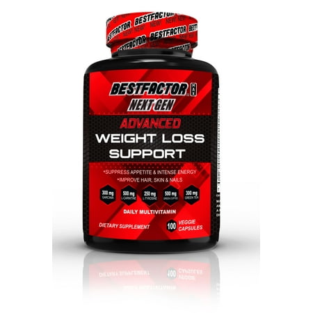 60 Caps Supplement Pills - Weight Loss Pills for Women & Men by Best Factor (100 Veggie Caps). Thermogenic Fat Burner & Appetite Suppressant. Fast Metabolism Diet Pills & Weight Loss Supplements for Energy and Building Muscle