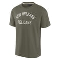 thumbnail image 2 of Unisex Fanatics Olive New Orleans Pelicans Elements Super Soft Short Sleeve T-Shirt, 2 of 3