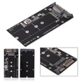 thumbnail image 3 of Tarjeta Vertical Tarjeta Vertical B Key M.2 NGFF SSD a tarjeta adaptadora convertidora SATA de 2,5 pulgadas 2230-2280, 3 of 7