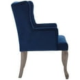 thumbnail image 3 of Modway Realm Armchair Performance Velvet Set of 2 in Navy, 3 of 7