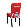 thumbnail image 3 of Seyurigaoka Christmas Chair Covers/ Tablecloths Waterproof Dinning Room Chair Table Protector for Kitchen Holiday Decor, 3 of 6