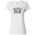 thumbnail image 3 of Inktastic Birthday Diva in Black Women's T-Shirt, 3 of 5