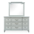 thumbnail image 2 of Magnussen Home Glenbrook Pebble Drawer Dresser With Landscape Mirror in Pebble, 2 of 16