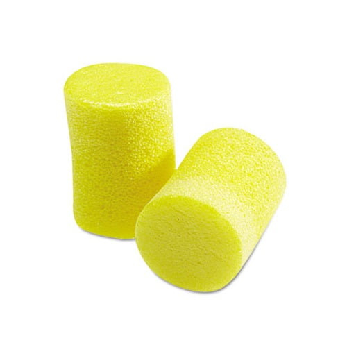 EAR Classic Earplugs Pillow Paks, Uncorded, Foam, Yellow, 30 Pairs