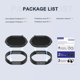 thumbnail image 2 of Cubierta De La Lente 1 Par De Almohadillas Para Lentes De Gafas, Protector Magnético Para Lentes De Gafas Para Accesorios Ps Vr2 Sywqhk Para estrenar, 2 of 3