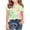 Brown, variant on breaise Girls Tie Dye Short Sleeve Shirt Kids Summer Fashion Crewneck Tops Casual Tees 3-14 Years