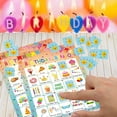 thumbnail image 2 of Juego de bingo de cumpleaños Fancy Land para 24 jugadores para niños, 2 of 7