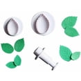 thumbnail image 3 of Jinsinto 3 Piece Leaf Cake Mold Sugar Cake Decorative Printing Die Cutting Mold, 3 of 5