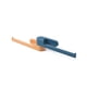 thumbnail image 2 of Colgador de ropa Matsuzay estante de almacenamiento soporte de pared para ropa toallero accesorio organizador extraíble para baño Almacenamiento y organización del hogar Azul HA065051-03B, 2 of 6