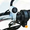 thumbnail image 2 of Interruptor del faro del manillar 12V 2.2Pm 2 piezas Botón de encendido y apagado del manillar con bloqueo para ATV Scooter Scooter Triciclo esquí esquí Gafas de esquí, 2 of 5