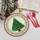 thumbnail image 4 of Juego de vasos, platos y toallas de papel con temática navideña. Vajilla navideña con temática de árbol de Navidad, ideal para reuniones de varias personas y fiestas., 4 of 5