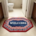 thumbnail image 5 of 4th of July Doormat Independence Day Welcome Floor Mat, 15.75"x 27.56" Memorial Day Door Mat Red Blue and White Carpet Rug, Patriotic Decoration for Indoor Outdoor 250th Anniversary Decor, 5 of 5
