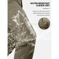 thumbnail image 4 of Pantalones de senderismo FREE SOLDIER Outdoor impermeables para hombre, 4 of 9