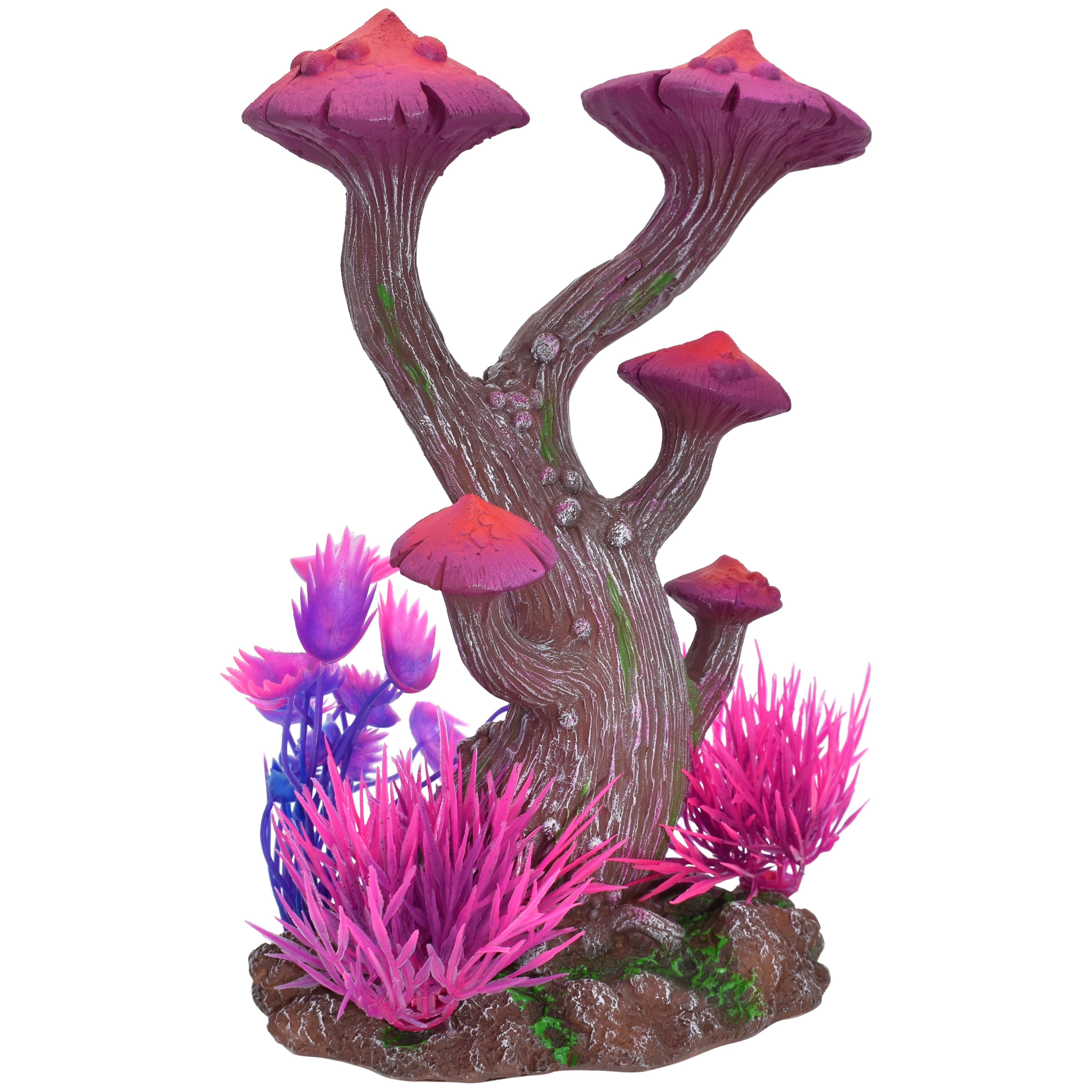 Komodo Aquarium Decor Pink Mushroom