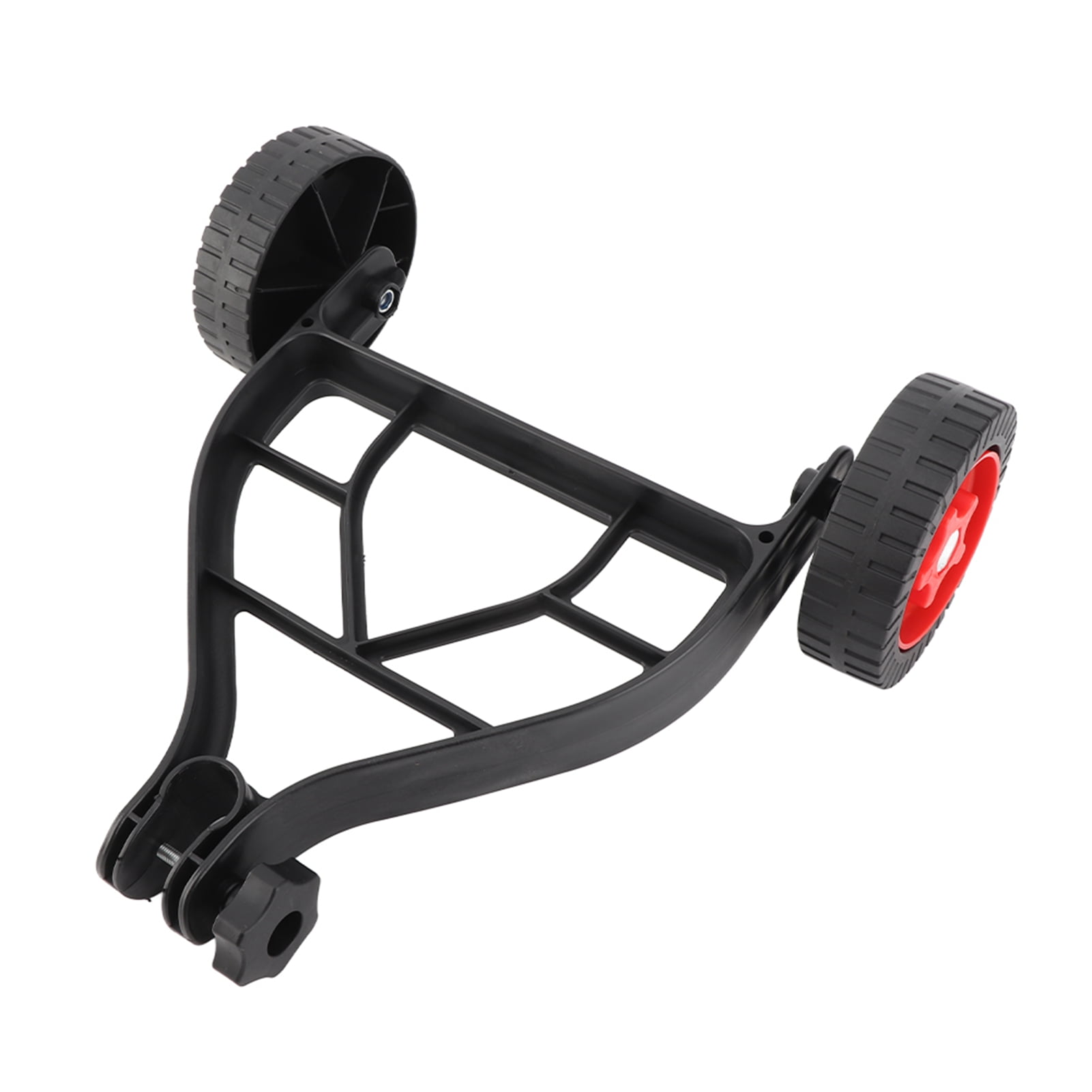 Labor Saving Auxiliary Wheel, Stable Support Design, Adjustable Height and Angle, Compatible with Grass Trimmer, for Easier Weeding Work