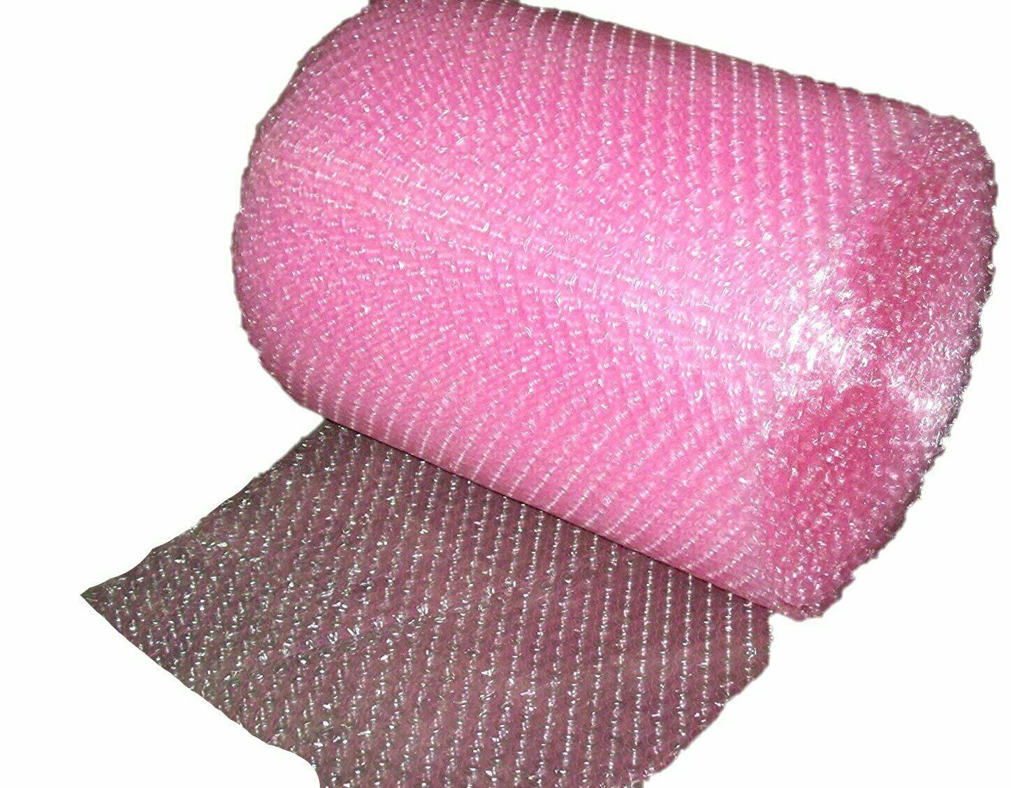 3/16" AntiStatic Small Bubble Cushioning Wrap Padding Roll 50' x 12