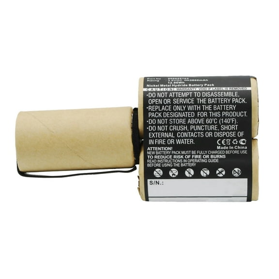 Batteries N Accessories BNA-WB-H6702 Vacuum Cleaners Battery - Ni-MH, 3.6V, 3600 mAh, Ultra High Capacity Battery - Replacement for AEG 900055103 Battery