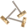 thumbnail image 3 of Sillín De 3 Piezas Para Puente De Guitarra, Soporte De Cuerda Empotrado De Latón, Repuesto Para Instrumentos De Cuerda, 3 of 7