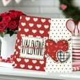 thumbnail image 4 of Eespoir Happy Valentines's Day Kitchen Towels, Drying Cloth for Cooking and Baking, Tea Towel Set for Holiday Kitchen, Decorative Accent, Practical Use, Gift, 2PC(A), 4 of 6