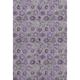 thumbnail image 2 of Addison Rugs Mayfield Premium Machine Washable Transitional Floral Purple Rectangle Rug, 3' x 5', 2 of 7