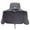 Dark Gray, variant on CSSAD Wide Brim Solar Fan Outdoor Fishing Hat, Fan Hats with Detachable Cape for Men, USB & Solar Powered Fan Hat, Sombrero para el Sol Hombre, Sombrero con Ventilador Solar, Fan Hat UPF 50 Black