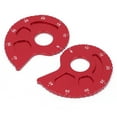 thumbnail image 4 of Motorcycle Chain Guide, CNC Aluminum Alloy Chain Adjuster  For Motorbike Replacement For  DRZ 400E 400S 2000-2021 Black,Red, Color, 4 of 8