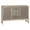 Gray Snakeskin Inspired 2 Door and 3 Drawer Solid Rectangle 47" x 16" x 32", variant on DecMode 32" x 40" Brown Wood Snakeskin Inspired 1 Shelf and 2 Doors Cabinet, 1-Piece
