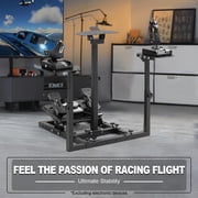 Marada Flight Simulator Cockpit Racing Steering Stand Adjustable Fit for Thrustmaster HOTAS Warthog