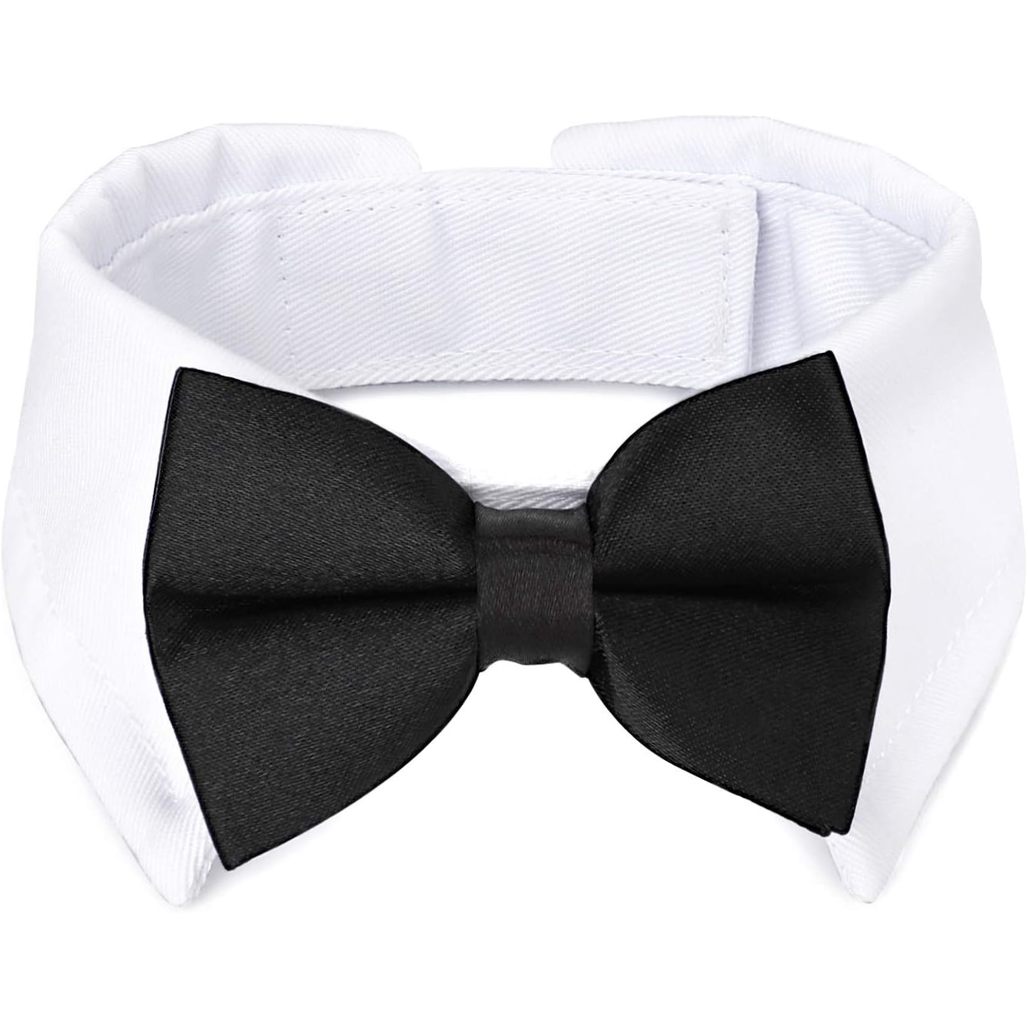 UOSIA Bow Tie Dog Collar Segarty Cute Tuxedo Dog Bowtie with Handcrafted