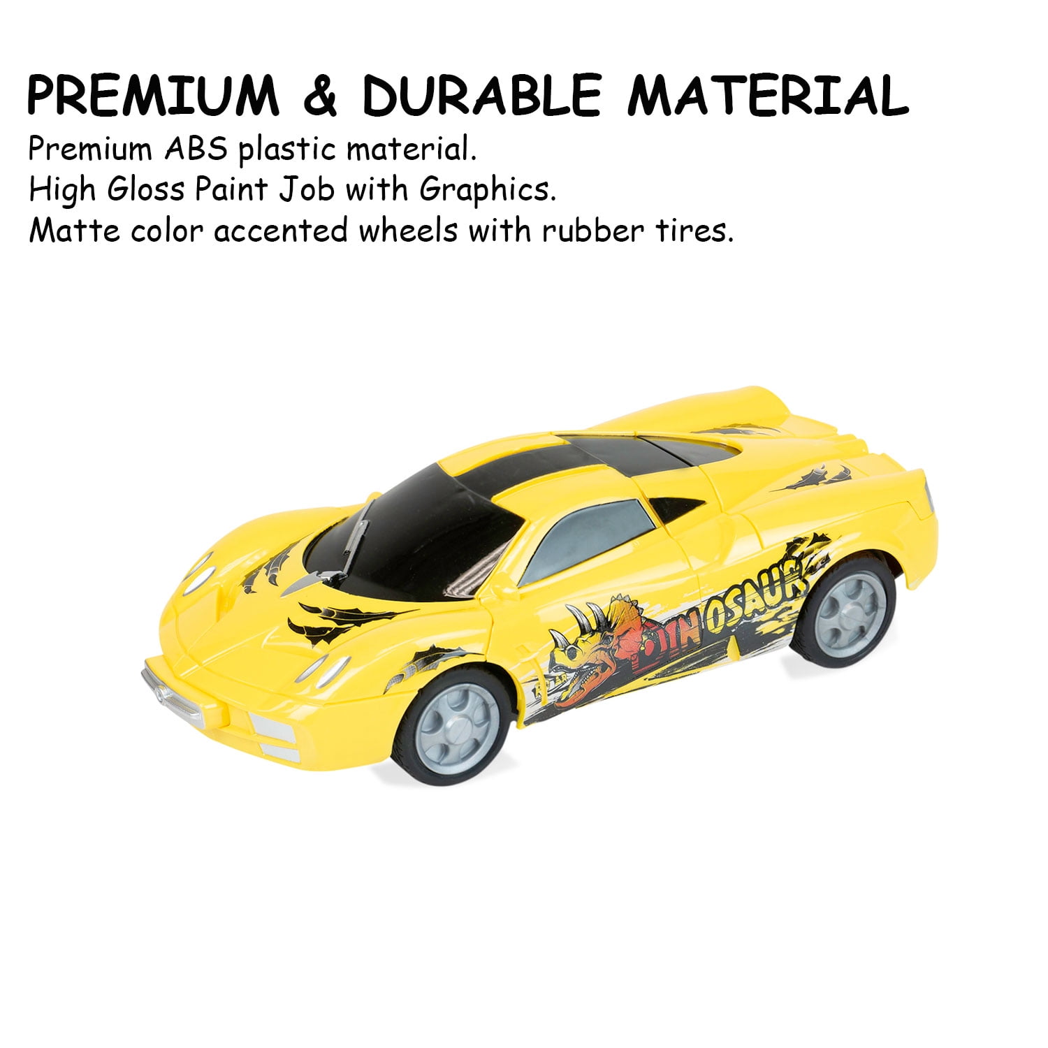 RC Car Toys for Kids, Remote Control Adventurous Fast Speedy Racer Car with Butterfly Doors Toy Gifts for Boys Girls