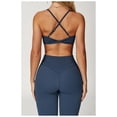 thumbnail image 4 of Conjuntos de entrenamiento for mujer, sujetador deportivo de 2 piezas, camiseta sin mangas, leggings de cintura alta, ropa deportiva for gimnasio y yoga, top de entrenamiento for mujer, 4 of 6