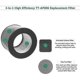 thumbnail image 3 of Top Deals 2 Pack Replacement Filter For Taotronics Tt-ap006 Air Purifier, 3-in-1 H13 True Hepa Filter And Activated Carbon Filte, 3 of 5