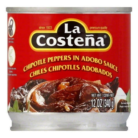 La costena chipotle peppers in adobo sauce, 12 oz, (pack of