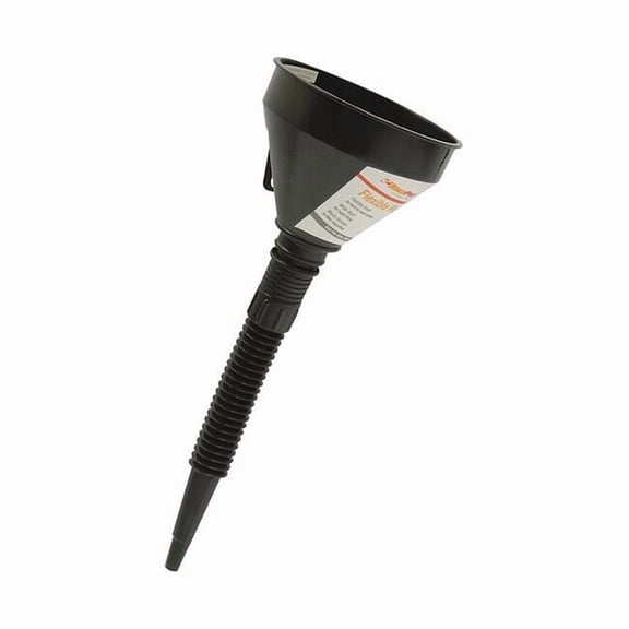 Roadpro Heavy-Duty Plastic Funnel,w/Flexible SST-80169 Pack of 2