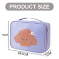 thumbnail image 2 of Bolsa de almacenamiento impermeable con dibujos animados, bolsa de viaje para cosméticos y maquillaje, bolsa de lavado sencilla, 2 of 5