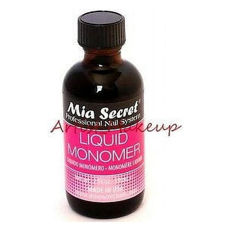 MIA SECRET - NAIL BRUSH CLEANER LIQUID 1 OZ - Lucky Nail Supply
