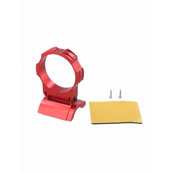 2" 52mm Adjustable Aluminum Gauge Mount Bracket Single Hole Meter Holder