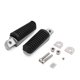 thumbnail image 1 of Par Pedal de Pie Trasero Unique Bargains Aleación de Aluminio Antideslizante de Goma Negra Moto, 1 of 1