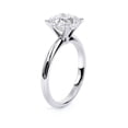 thumbnail image 3 of Oryn Jewel 1.8 Ct Cushion Cut Engagement Ring - Lab-Created Simulated Diamond in 14K White Gold Over - Classic Wedding Ring for Women - Prong Set Solitaire Ring for Proposals & Gifts, 3 of 6